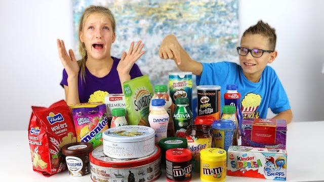 Don't choose the wrong snack slime challenge! Don't choose the wrong snack slime challenge!