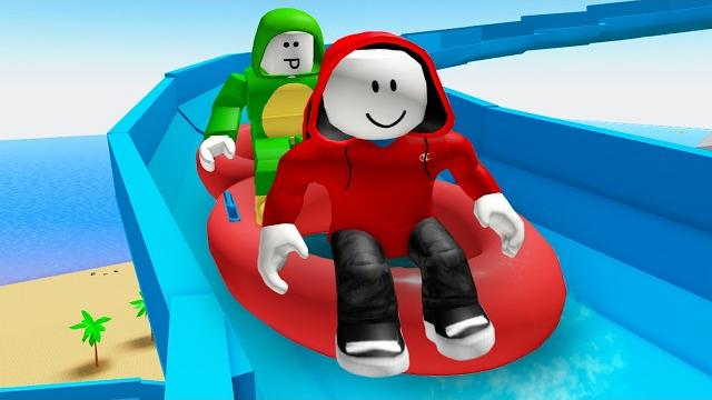 The biggest water park in roblox The biggest water park in roblox