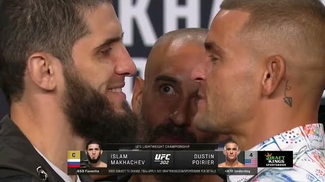 Faceoffs from the ufc 302 press conference | espn mma Faceoffs from the ufc 302 press conference | espn mma