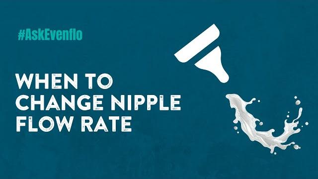 Know when to move nipple flow rates #shorts Know when to move nipple flow rates #shorts