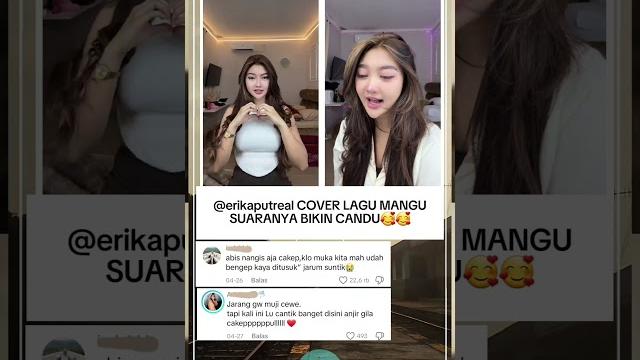 Erika putri nge cover lagu mangu cakep banget #trendingshorts #viralshorts #mangucover Erika putri nge cover lagu mangu cakep banget #trendingshorts #viralshorts #mangucover