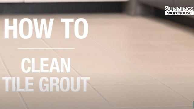 How to clean tile grout - bunnings warehouse How to clean tile grout - bunnings warehouse