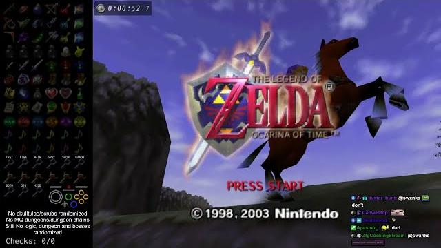 Ocarina of time no logic randomizer (shorter settings) Ocarina of time no logic randomizer (shorter settings)