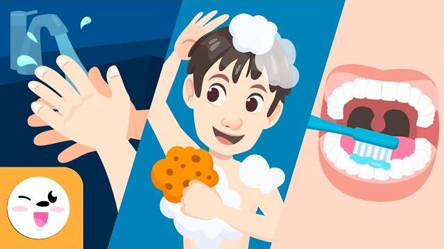 Hygiene habits for kids - compilation - handwashing, personal hygiene and tooth brushing Hygiene habits for kids - compilation - handwashing, personal hygiene and tooth brushing