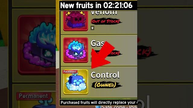 Control fruit rework confirmed?!?! #roblox #bloxfruits Control fruit rework confirmed?!?! #roblox #bloxfruits