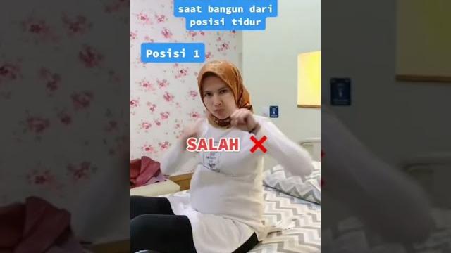 Tips ibu hamil bangun dari posisi tidur #tipsibuhamil Tips ibu hamil bangun dari posisi tidur #tipsibuhamil