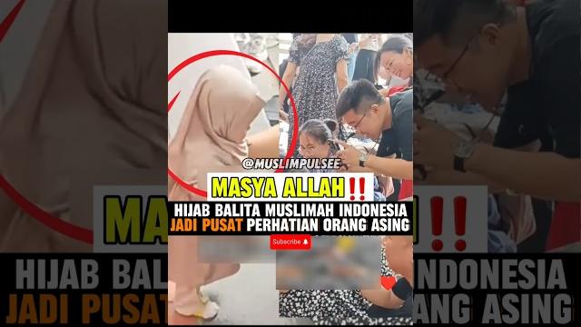 Masyaallah‼️hijab anak ini jadi pusat perhatian warga asing #reaksi #jepang #muallaf #wanitahijab Masyaallah‼️hijab anak ini jadi pusat perhatian warga asing #reaksi #jepang #muallaf #wanitahijab