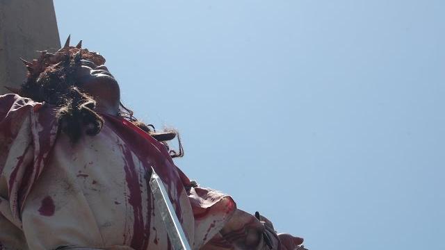 Crucifixion in pampanga was used in 'porno' film Crucifixion in pampanga was used in 'porno' film
