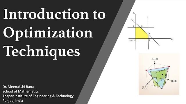 Introduction to optimization techniques Introduction to optimization techniques