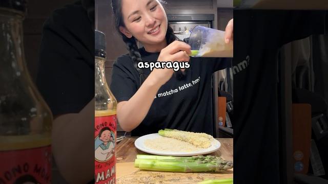 Beginilah cara ibu jepang makan asparagus Beginilah cara ibu jepang makan asparagus