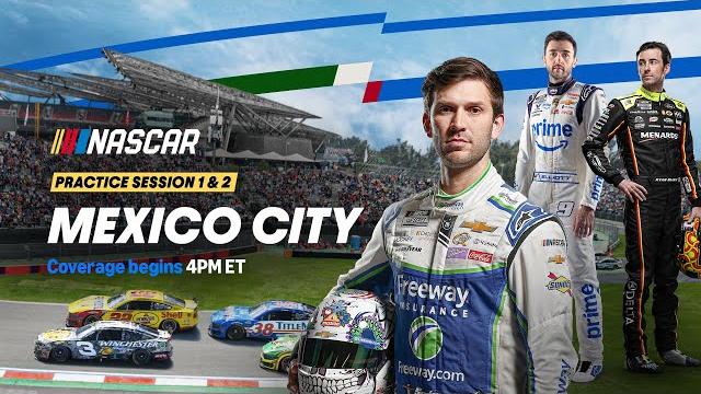 Live nascar cup series practice 1 & 2 | mexico city | prime video Live nascar cup series practice 1 & 2 | mexico city | prime video