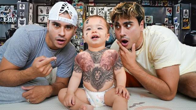 Our baby’s first tattoos! Our baby’s first tattoos!
