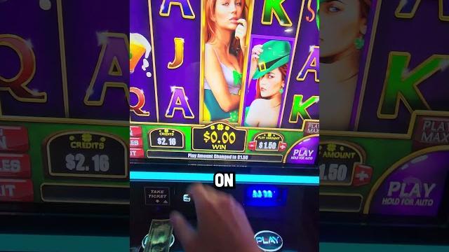 Trick to win 100% of the time on a slot machine #shorts Trick to win 100% of the time on a slot machine #shorts