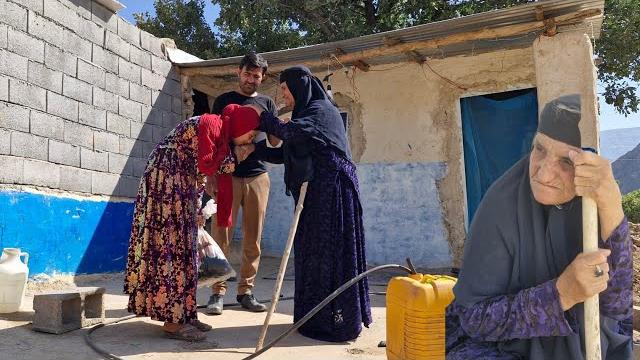 A girl. for financial need. she has come to help her grandmother and hamid is very happy about this. A girl. for financial need. she has come to help her grandmother and hamid is very happy about this.