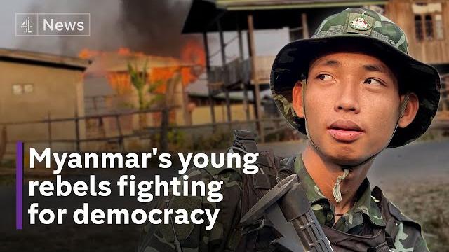 The gen z army fighting myanmar's military dictator The gen z army fighting myanmar's military dictator