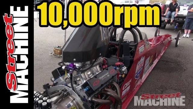 Craig geddes 10,000rpm small block dragster Craig geddes 10,000rpm small block dragster
