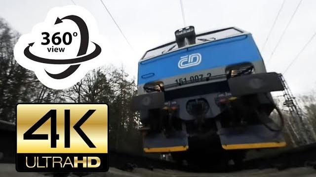 360° camera under train (4k) virtual reality 360° camera under train (4k) virtual reality