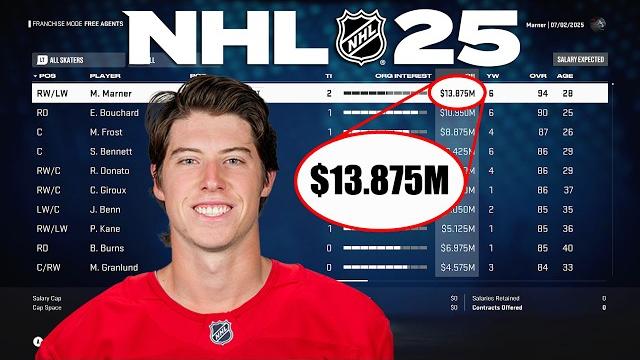Nhl 25 predicts marner's next team and contract Nhl 25 predicts marner's next team and contract