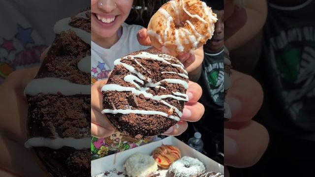 Duck donuts mukbang to cure sweet tooth Duck donuts mukbang to cure sweet tooth
