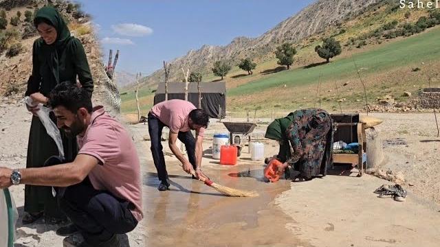 The beginning of engineer babazadeh's life and the beginning of a better life for a nomadic woman The beginning of engineer babazadeh's life and the beginning of a better life for a nomadic woman