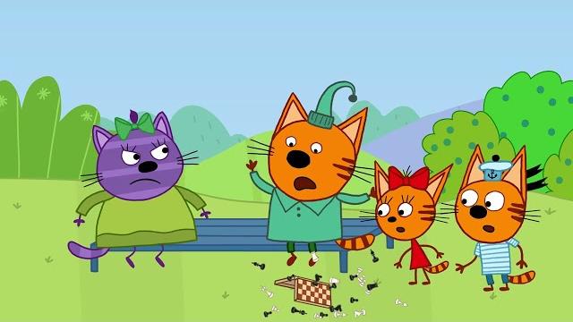 Три кота | шахматы | серия 43 | мультфильмы для детей Три кота | шахматы | серия 43 | мультфильмы для детей