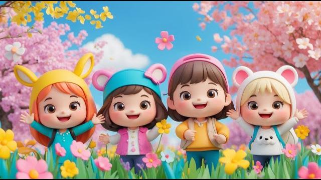 The four seasons song for kids | winter, spring, summer, fall | fun & educational 2d cartoon! The four seasons song for kids | winter, spring, summer, fall | fun & educational 2d cartoon!