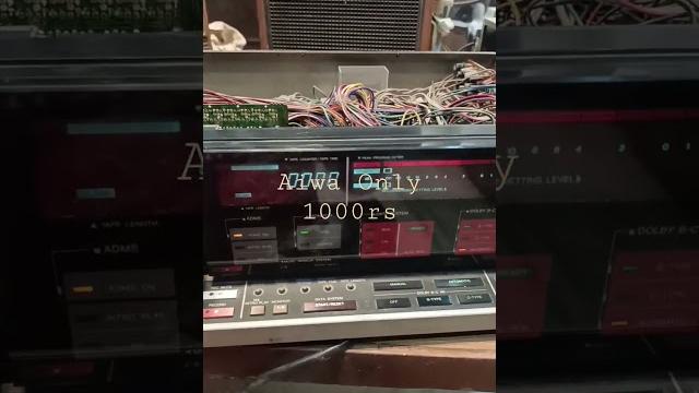 Aiwa deck only 1000rs Aiwa deck only 1000rs