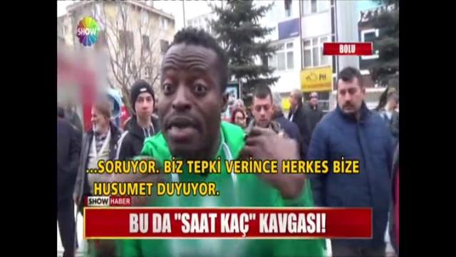 Bu da "saat kaç" kavgası Bu da "saat kaç" kavgası