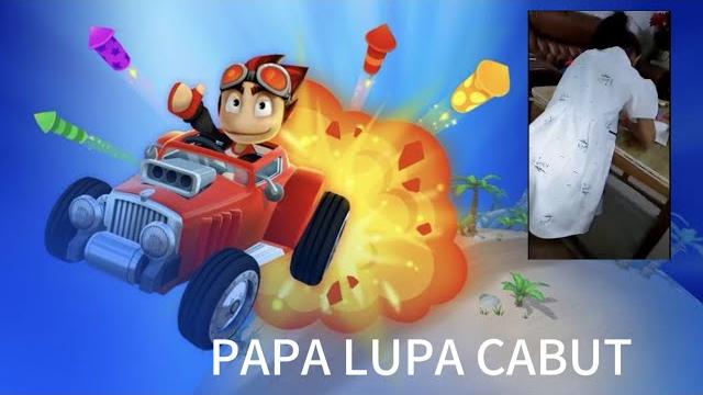 Bb racing gameplay bocil di paksa ayah Bb racing gameplay bocil di paksa ayah