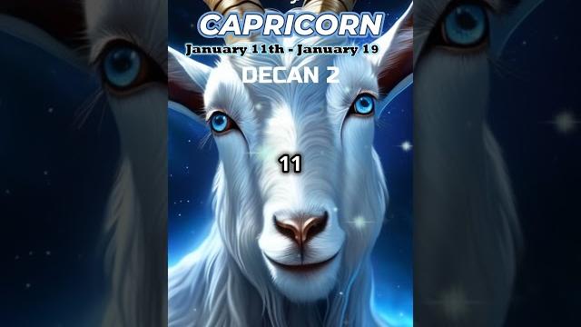 3 types of capricorns decans 3 types of capricorns decans