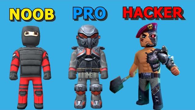 Noob vs pro vs hacker - kuboom Noob vs pro vs hacker - kuboom