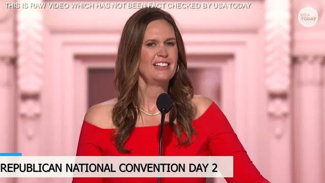 Sarah huckabee sanders' full 2024 rnc speech Sarah huckabee sanders' full 2024 rnc speech