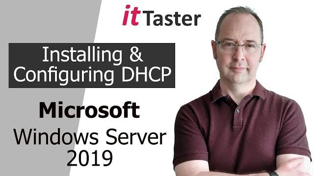 Installing & configuring dhcp - windows server 2019 Installing & configuring dhcp - windows server 2019