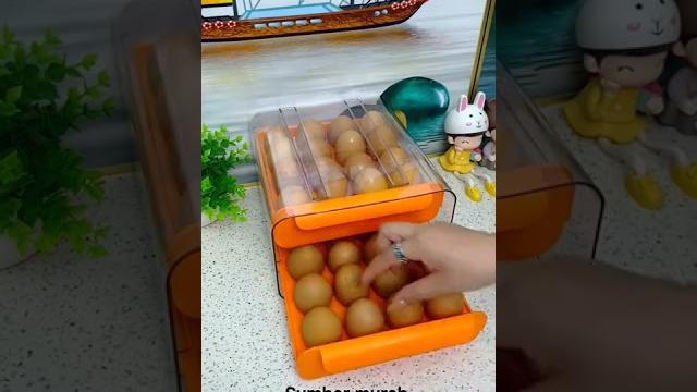 Simpan telurmu di sini biar rapi Simpan telurmu di sini biar rapi