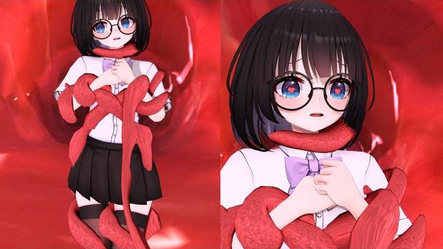 【oc mmd】触手拘束(kitazawa yui) 【oc mmd】触手拘束(kitazawa yui)