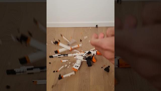 Small to big dropping lego guns #shorts #legogun Small to big dropping lego guns #shorts #legogun