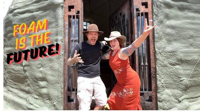 We built our house in 4 days with foam! We built our house in 4 days with foam!