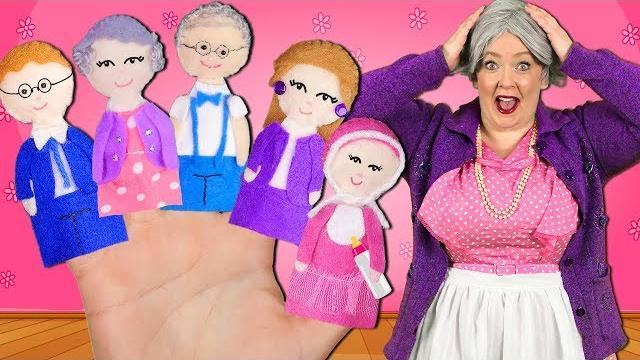 Finger family song - extended family! daddy finger nursery rhyme with grandma and grandpa Finger family song - extended family! daddy finger nursery rhyme with grandma and grandpa