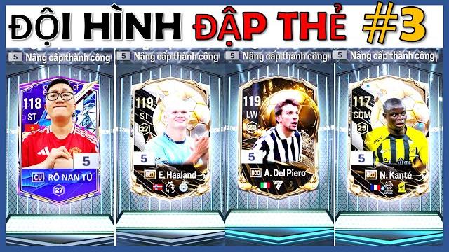 Seri đội hình đập thẻ fco #3: pháp sư i love đập liên tiếp 11 siêu cầu thủ đón e. haaland bld +5 Seri đội hình đập thẻ fco #3: pháp sư i love đập liên tiếp 11 siêu cầu thủ đón e. haaland bld +5