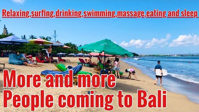 Bali || beach situation currently,so good and so happy to see tourist in bali #padambeach #beach Bali || beach situation currently,so good and so happy to see tourist in bali #padambeach #beach
