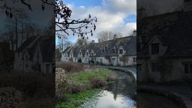 A peaceful moment on arlington row, bibury #cottagecore #cotswolds #thecotswolds #england #uk A peaceful moment on arlington row, bibury #cottagecore #cotswolds #thecotswolds #england #uk