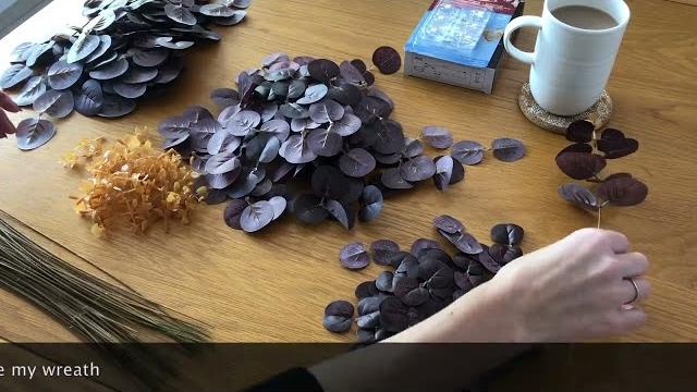 Diy autumn eucalyptus wreath Diy autumn eucalyptus wreath