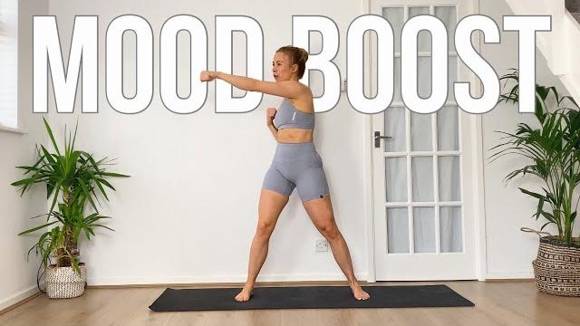 Mood boosting hiit workout (10 min) - all standing exercises Mood boosting hiit workout (10 min) - all standing exercises