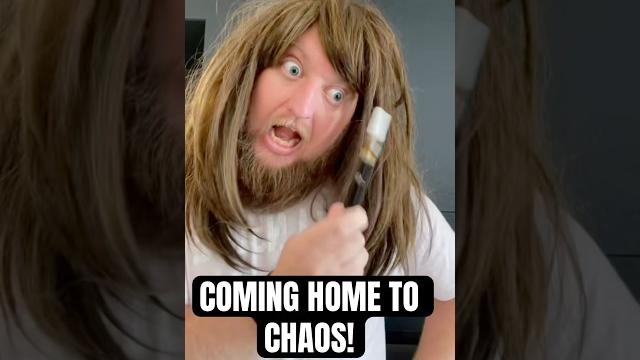Coming home to chaos @jimbreuer #jimbreuer #djhuntsofficial #comedyshorts #comedy #funny #wtf Coming home to chaos @jimbreuer #jimbreuer #djhuntsofficial #comedyshorts #comedy #funny #wtf