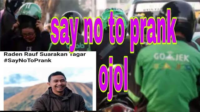# say no to prank ojol ojek online # say no to prank ojol ojek online