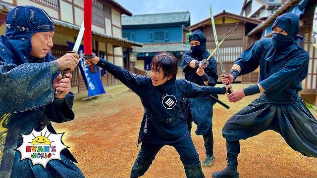 Ryan filmed ninja action movie in japan! Ryan filmed ninja action movie in japan!