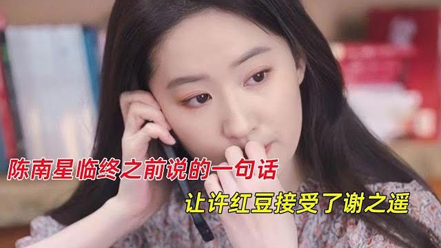 去有风的地方:陈南星临终之前说的一句话,让许红豆接受了谢之遥 去有风的地方:陈南星临终之前说的一句话,让许红豆接受了谢之遥