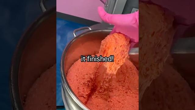 Mixing slime for too long Mixing slime for too long
