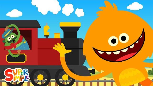 The train song | chugga chugga choo choo | super simple songs The train song | chugga chugga choo choo | super simple songs
