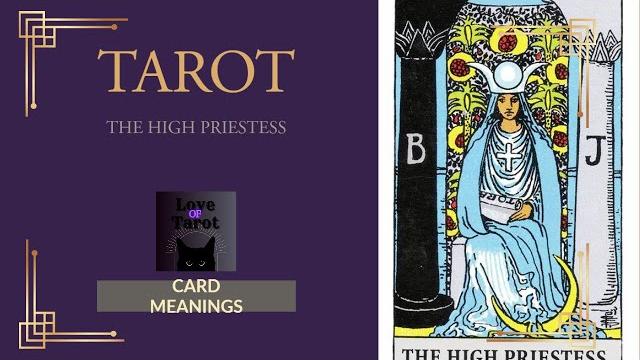 Learn tarot card meanings/ the high priestess//major arcana card #2/meaning, planet, zodiac, element Learn tarot card meanings/ the high priestess//major arcana card #2/meaning, planet, zodiac, element